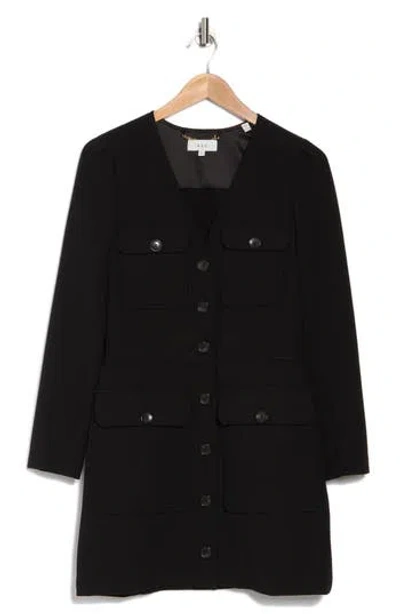 A.l.c . Iris Long Sleeve Dress In Black