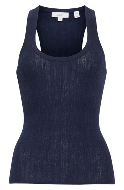 A.L.C A.L.C. IRIS RACERBACK COTTON BLEND TANK