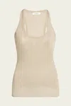 A.l.c Iris Tank Top In Light Gold