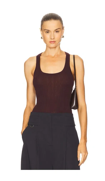 A.l.c Iris Tank Top In Purple