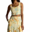 A.l.c Isabel Top In Sea Glass In Multi