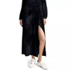 A.l.c Italian Wool Skirt In Black In Black