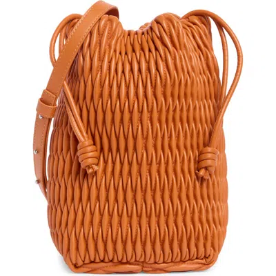 A.l.c . Ivy Faux Leather Tote In Papaya