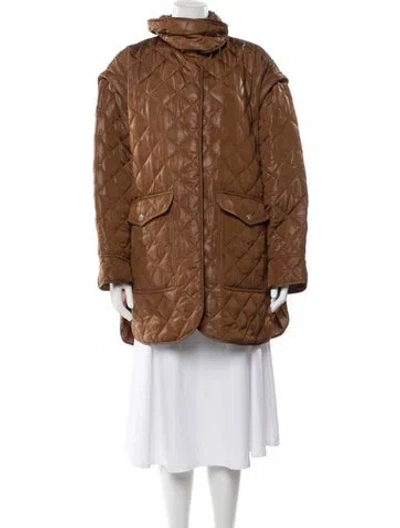 Pre-owned A.l.c Jacket In Brown