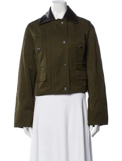 Pre-owned A.l.c Jacket W/ Tags In Green