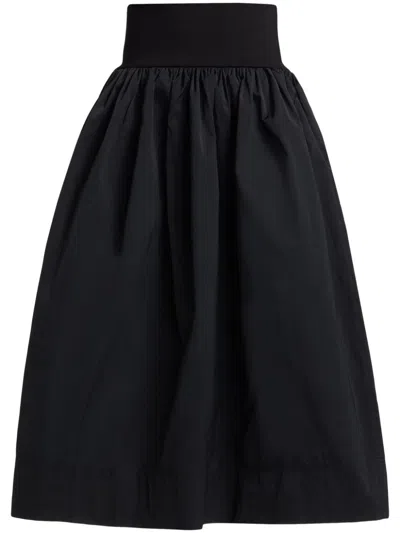 A.l.c Jackie Midi Skirt In Black