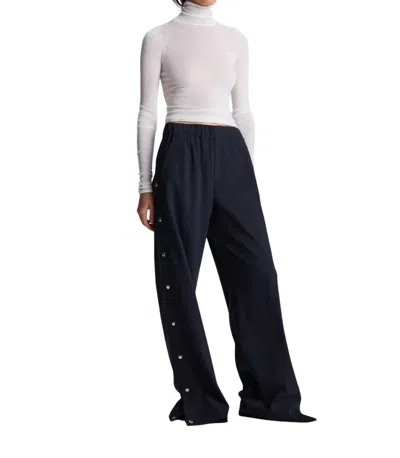 A.l.c Jackson Snap Track Pant In Evening Blue