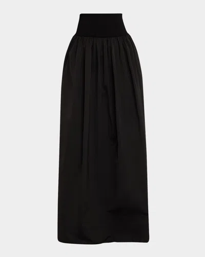 A.l.c Jacqueline Maxi Skirt With Pockets In Black