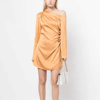 A.l.c Alc Jamie Dress In Tawny In Yellow