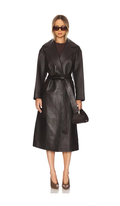 A.l.c Jax Coat In Ganache