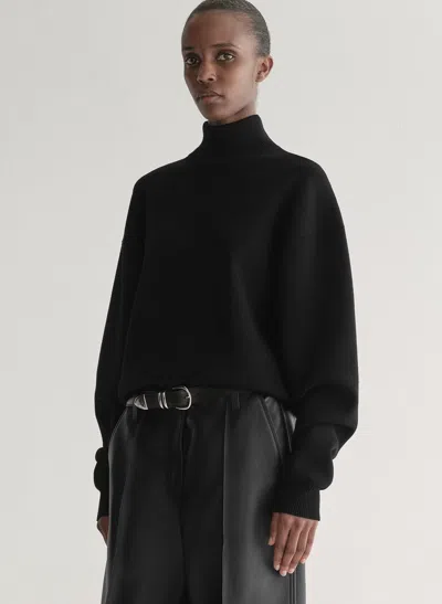 A.l.c Jaxon Turtleneck Sweater In Black