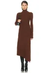 A.l.c Jett Dress In Brown