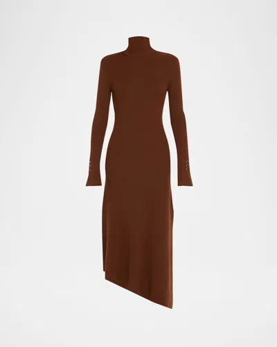 A.L.C JETT MERINO TURTLENECK MIDI DRESS