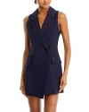 A.l.c Jocelyn Sleeveless Tailored Mini Dress In Maritime Navy