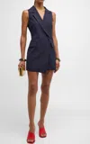 A.l.c Jocelyn Tailored Mini Dress In Maritime