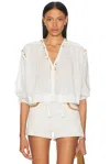A.l.c Jodie Beaded Long-sleeve Top