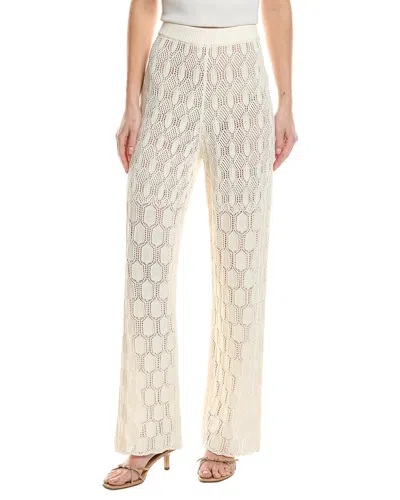 A.l.c A. L.c. Jonas Silk-blend Pant In White