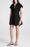A.l.c . Julie Cotton Mini Shirtdress