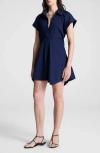 A.l.c . Julie Cotton Mini Shirtdress