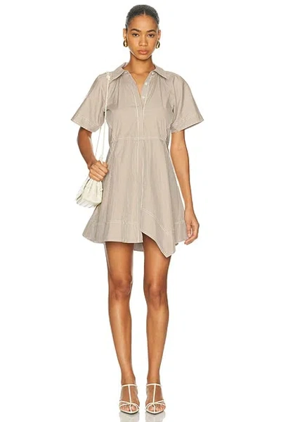 A.l.c A. L.c. Julie Shirtdress In Brown