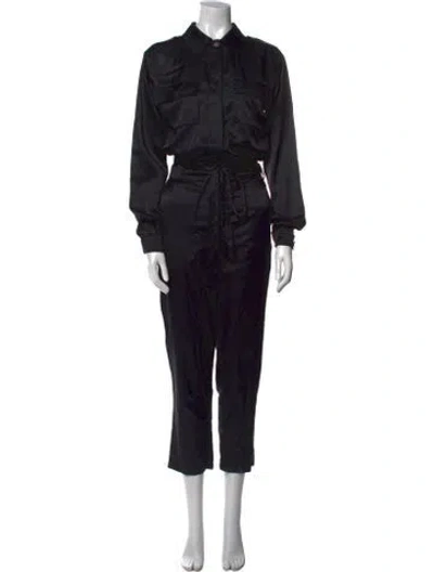 Pre-owned A.l.c Jumpsuit In Black