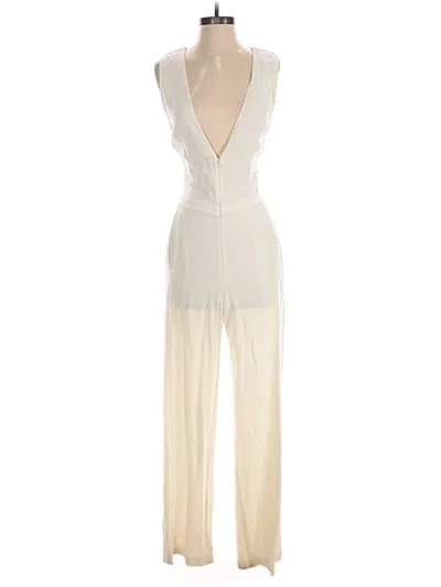 Pre-owned A.l.c Jumpsuit In Ivory