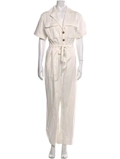 Pre-owned A.l.c Jumpsuit In Neutral