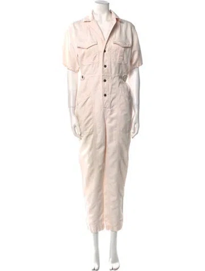 Pre-owned A.l.c Jumpsuit In Pink
