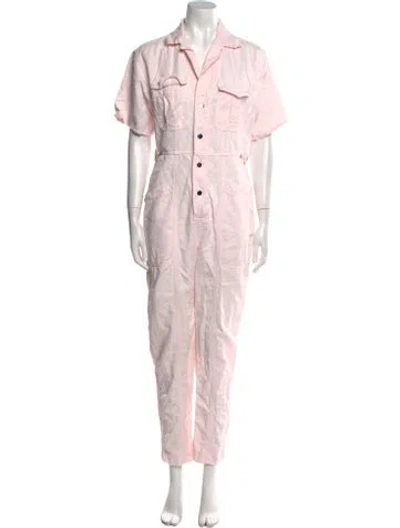 Pre-owned A.l.c Jumpsuit In Pink