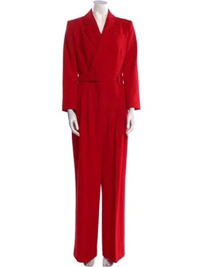 Pre-owned A.l.c Jumpsuit In Red