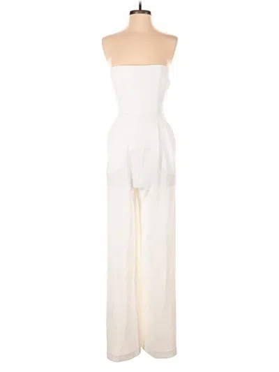 Pre-owned A.l.c Jumpsuit In White