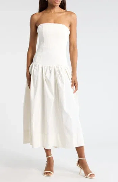 A.l.c . June Midi Dress In White