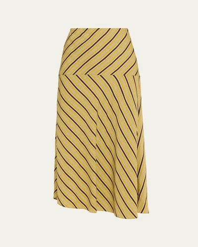 A.l.c Kara Skirt In Gold