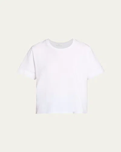 A.l.c Kari Crewneck Tee In White