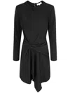 A.l.c A. L.c. Kay Asymmetric Dress In Black