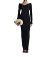 A.l.c Keaton Ribbed Dress In Black In Black