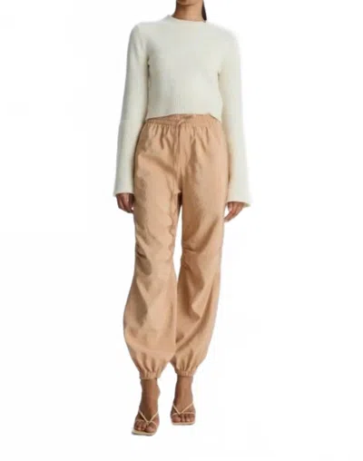 A.l.c Keegan Drawstring Pants In Bella In Nude
