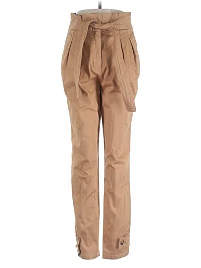 Pre-owned A.l.c Khaki Pant In Brown