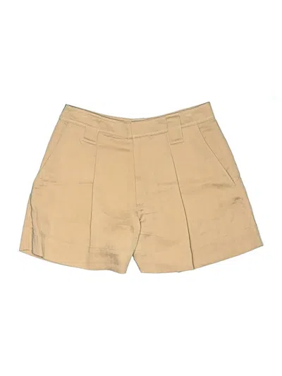 Pre-owned A.l.c Khaki Shorts In Tan