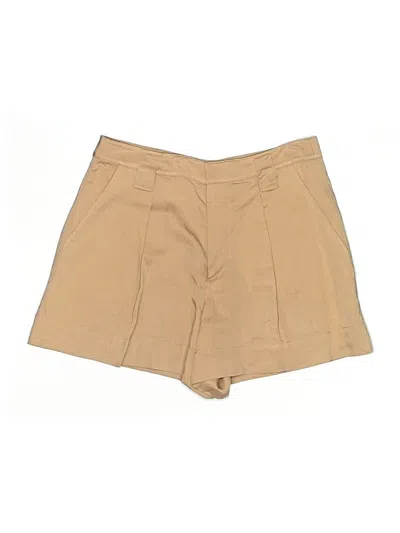 Pre-owned A.l.c Khaki Shorts In Tan