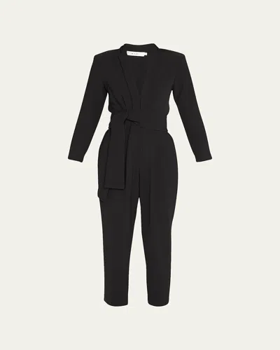 A.L.C KIERAN BELTED LONG-SLEEVE JUMPSUIT,PROD162220608