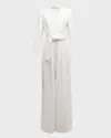 A.l.c Kieran Ii Tailored Wide-leg Jumpsuit In White