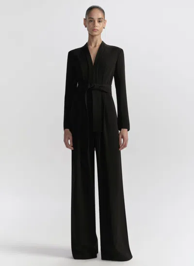 A.l.c Kieran Ii Wide-leg Jumpsuit In Black