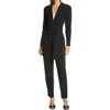 A.l.c . Kieran Plunge Neck Long Sleeve Jumpsuit In Multi