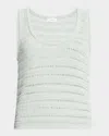 A.L.C KIRA KNIT SCOOP-NECK TANK TOP