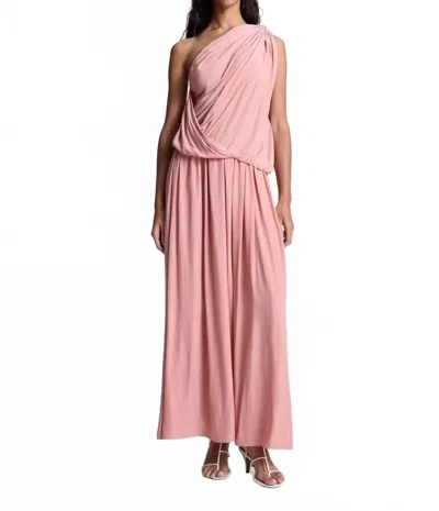 A.l.c Kit Maxi Skirt In Coral Haze In Pink