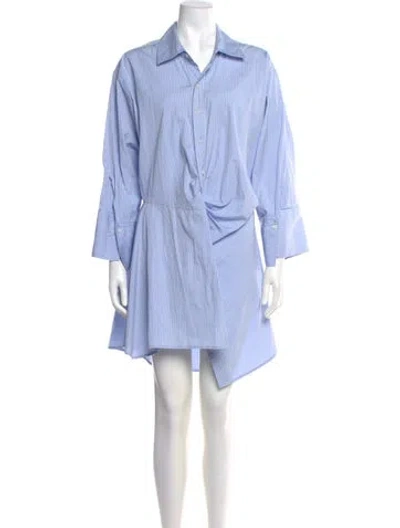 Pre-owned A.l.c Knee-length Dress In Blue