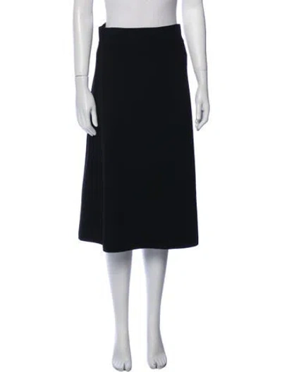 Pre-owned A.l.c Knee-length Skirt In Black