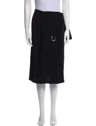 Pre-owned A.l.c Knee-length Skirt In Black