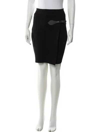 Pre-owned A.l.c Knee-length Skirt In Black